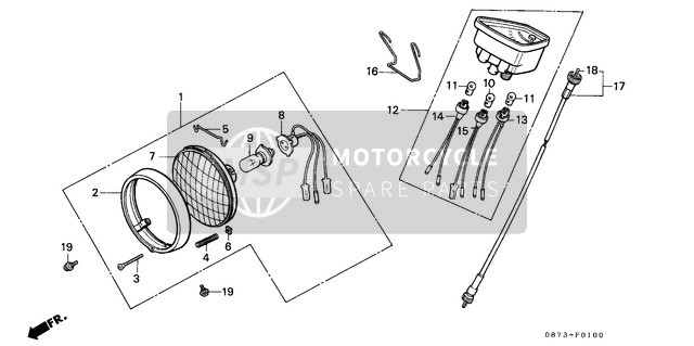 Headlight/Speedometer (1)